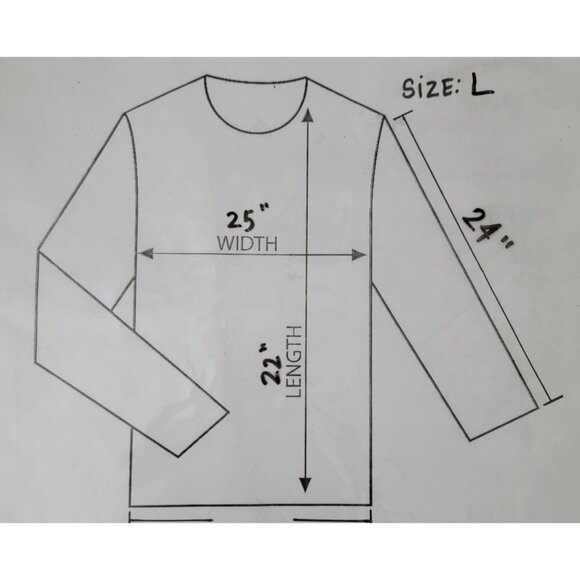 Welcome To Los Angeles Graphic White Cropped Crew Neck Sweatshirt Women's Sz L - Picture 7 of 7